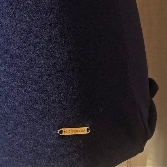 Liz Claiborne Ruffled V Neck One Piece - Picture 4 of 7